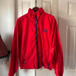 Dunbrooke Bright Red Windbreaker Jacket